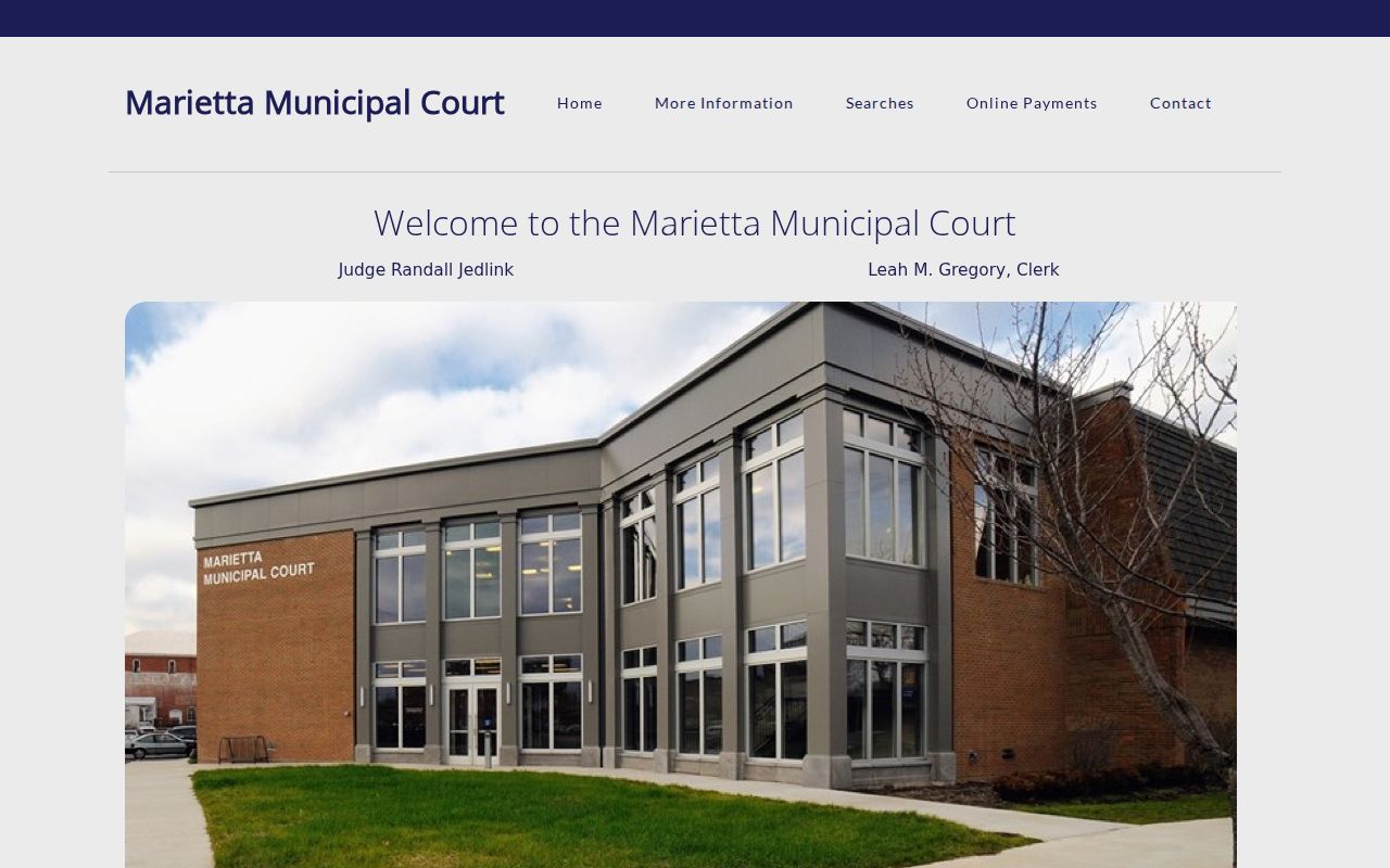 Marietta court docket official Marietta Municipal Court home page